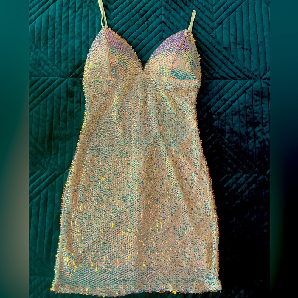 Sequin mini party dress from Fashion Nova. Never before worn. Tags attached.